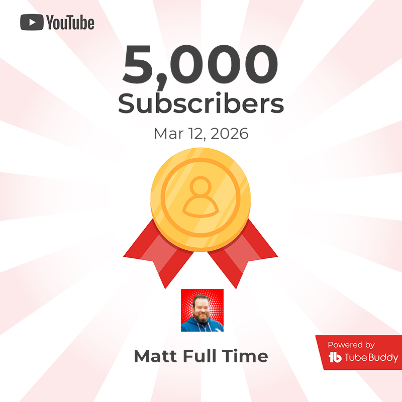 5,000 subscribers milestone